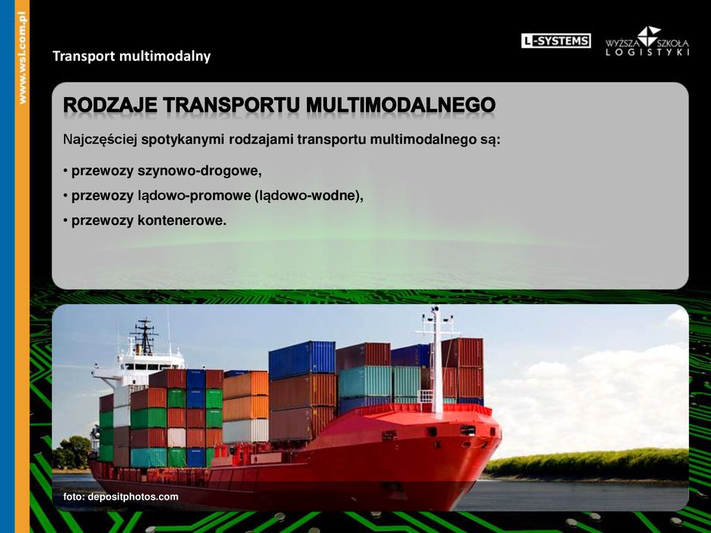 Transport multimodalny część I ppt pobierz